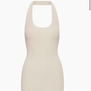 ARITZIA BABATON: Sculpt Knit Halter Dress